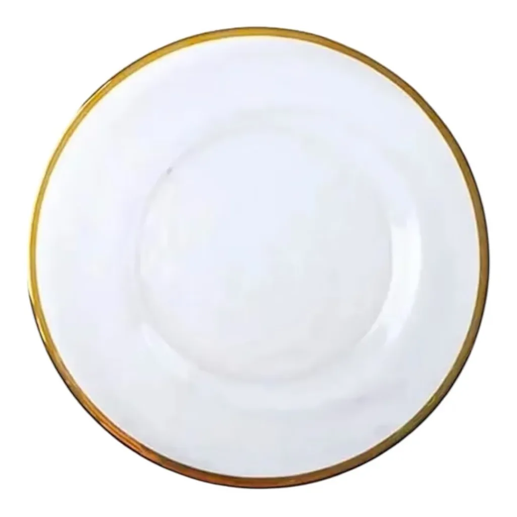 Charger plate classical gold