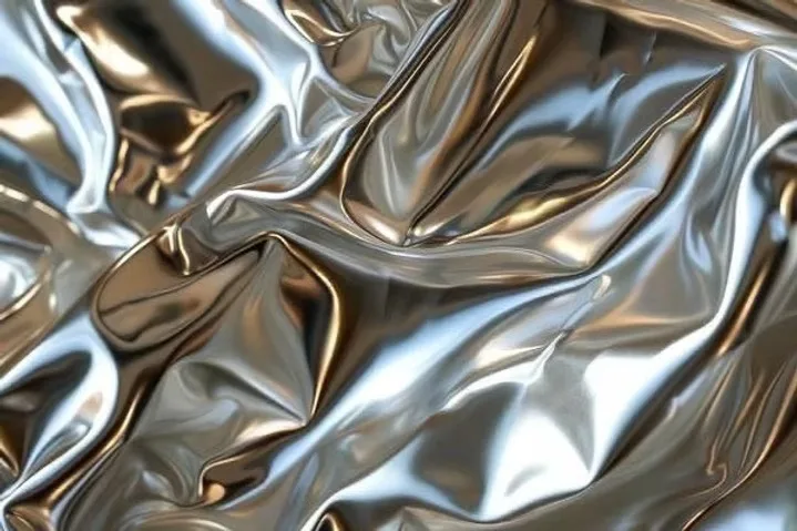 Drapery silver lycra