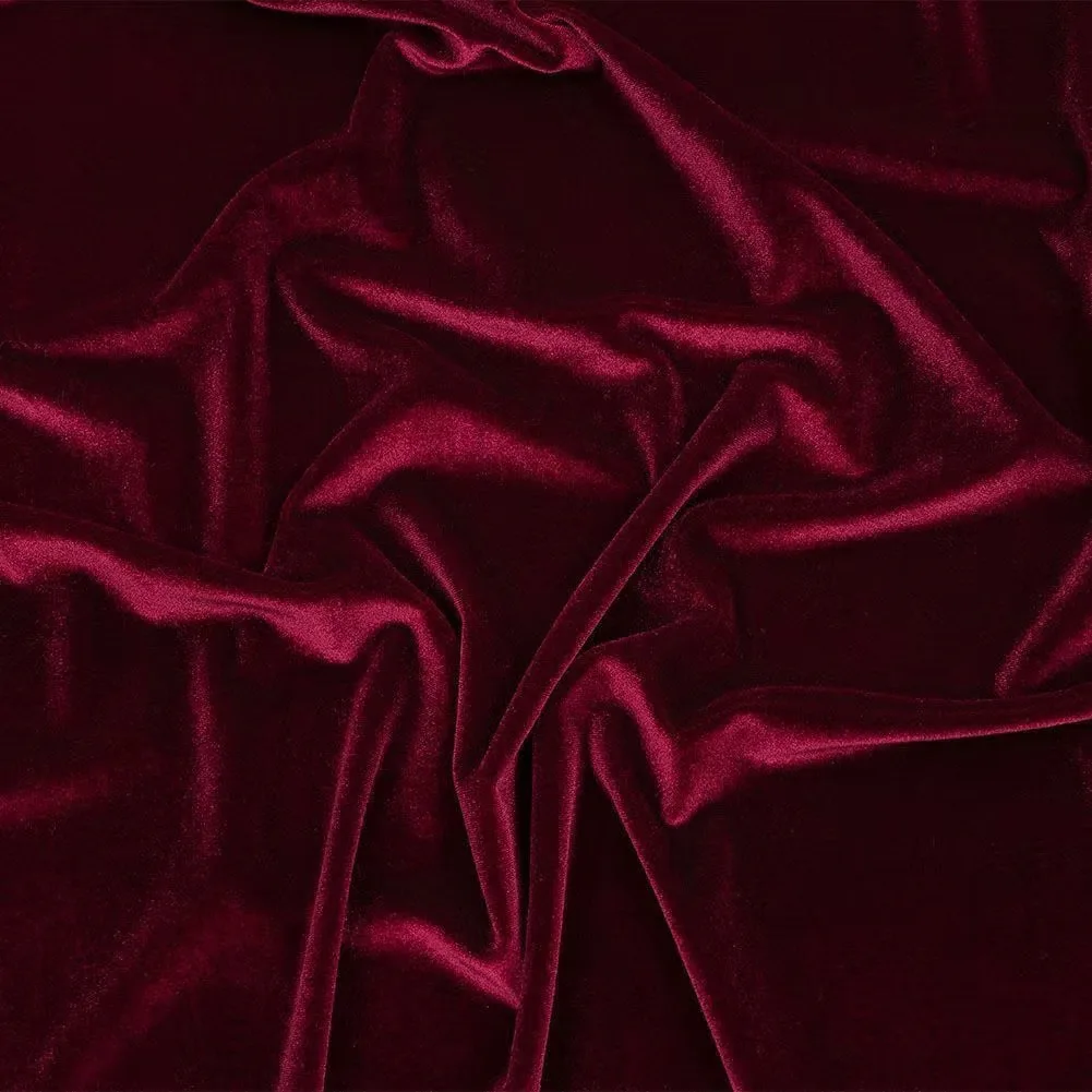 Drapery bordo velour