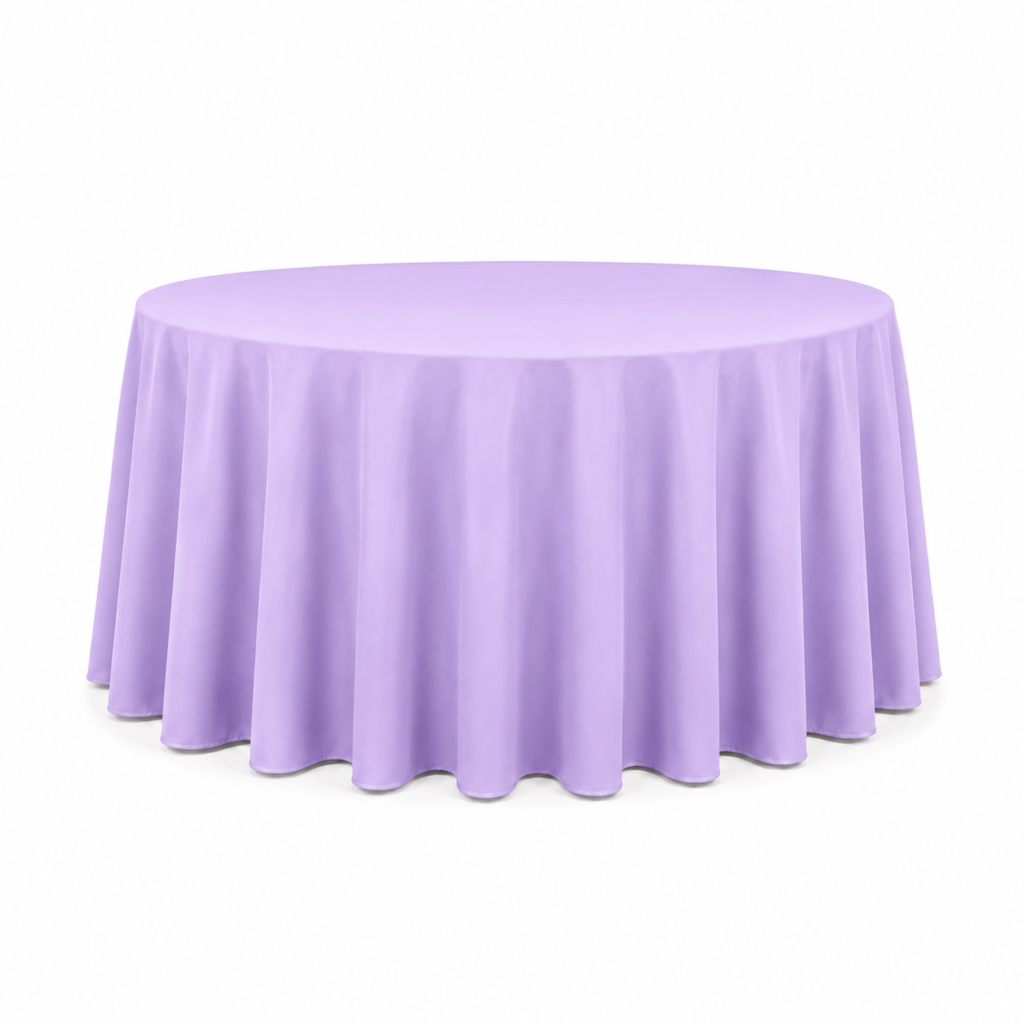 Lavender tablecloth Ø320
