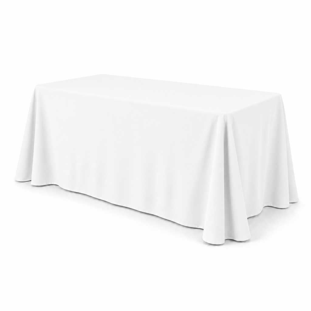Rectangular tablecloth – white
