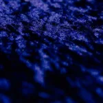 Rectangular velour tablecloth – dark blue — event decor rental
