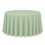Olive tablecloth Ø320 — event decor rental