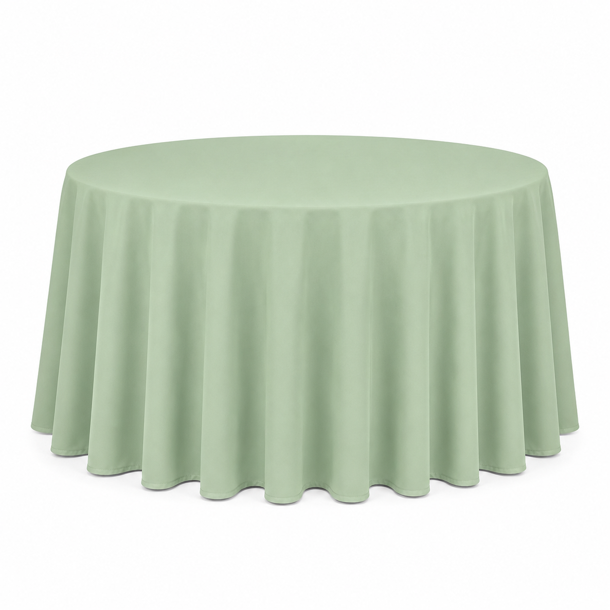 Olive tablecloth Ø320 — event decor rental