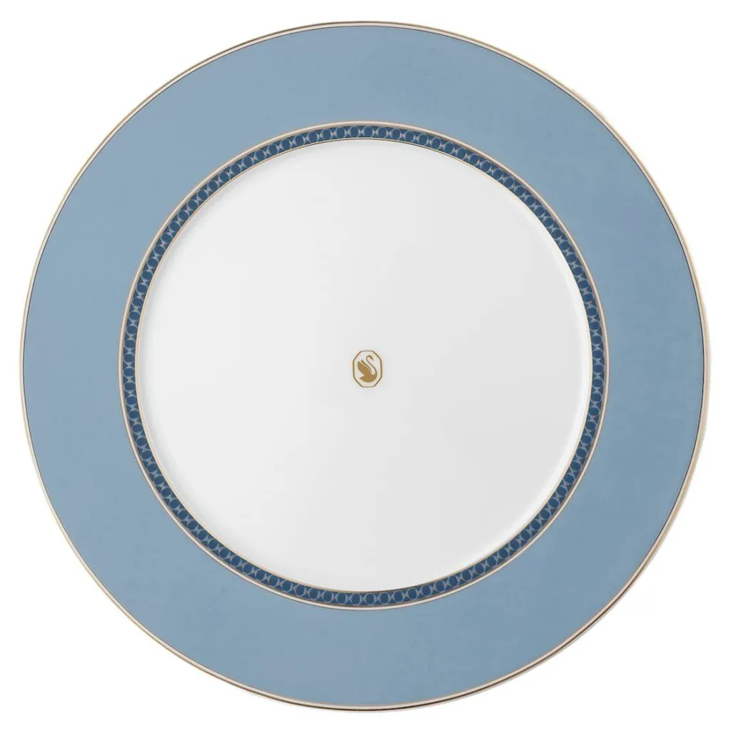 Light blue dinner plate