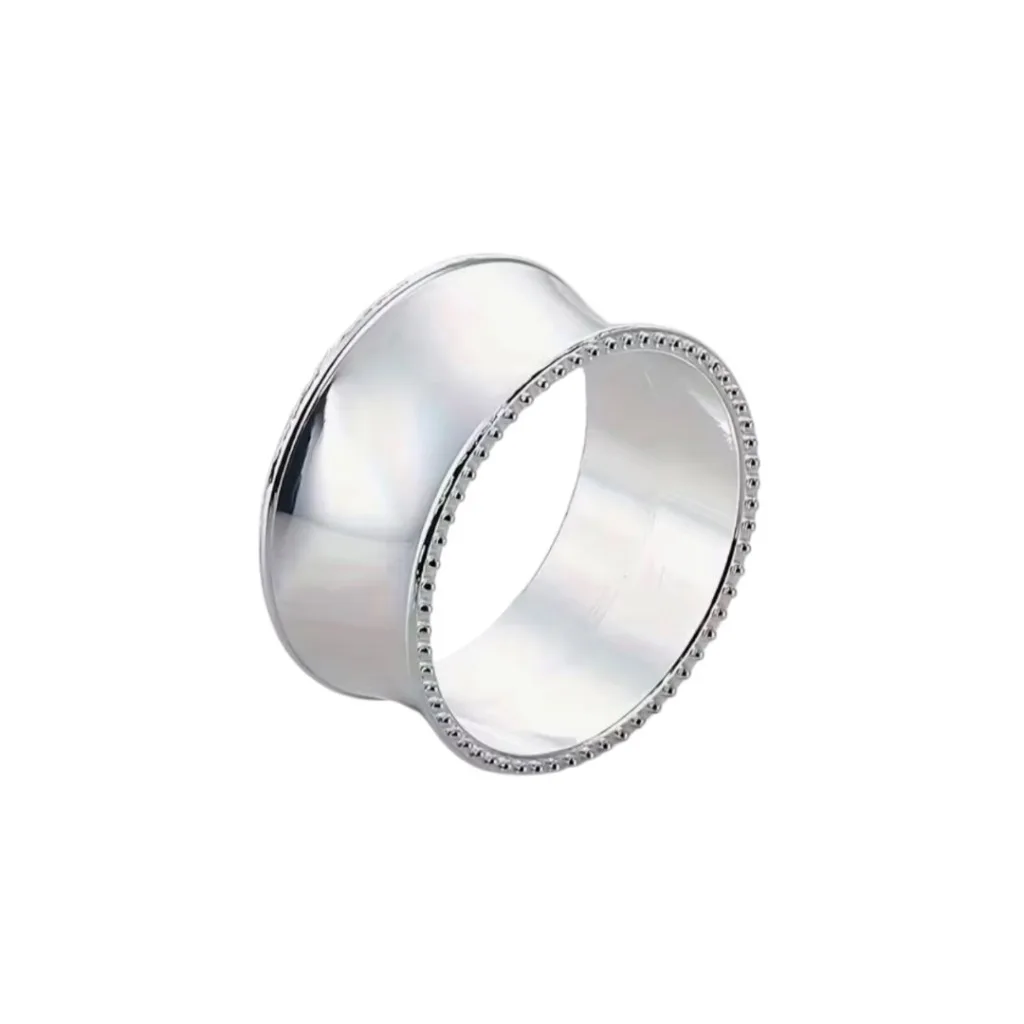 Silver napkin ring