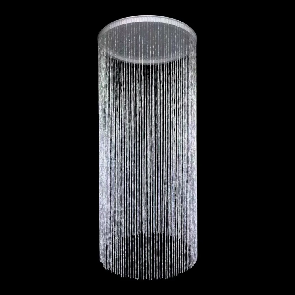 Ceiling crystal decoration