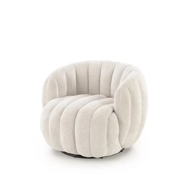 Beige lounge chair