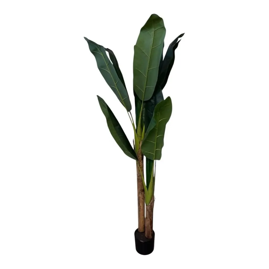 Artificial tree with large leaves – 150 cm