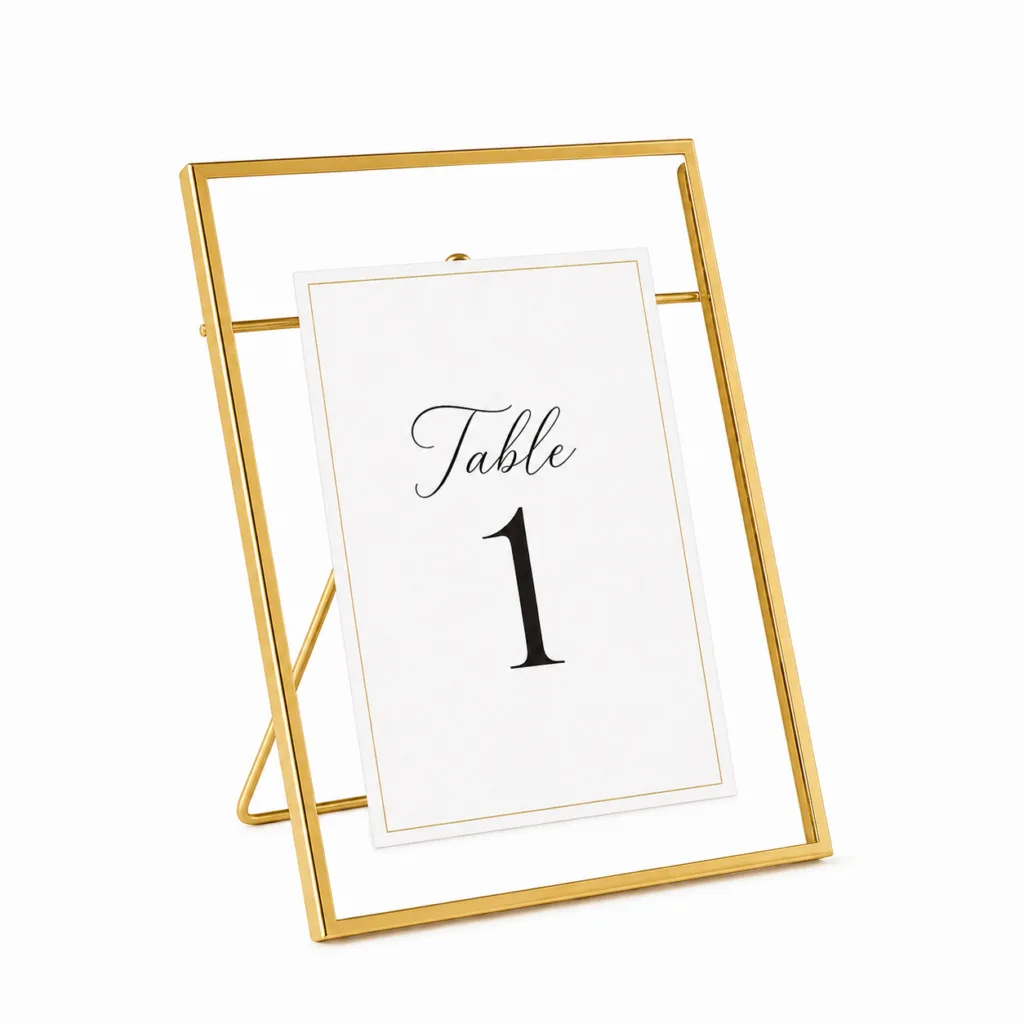 Gold frames