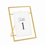 Table numbers