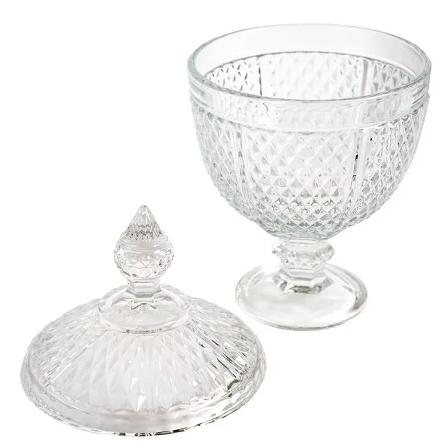 Candy container with lid — event decor rental