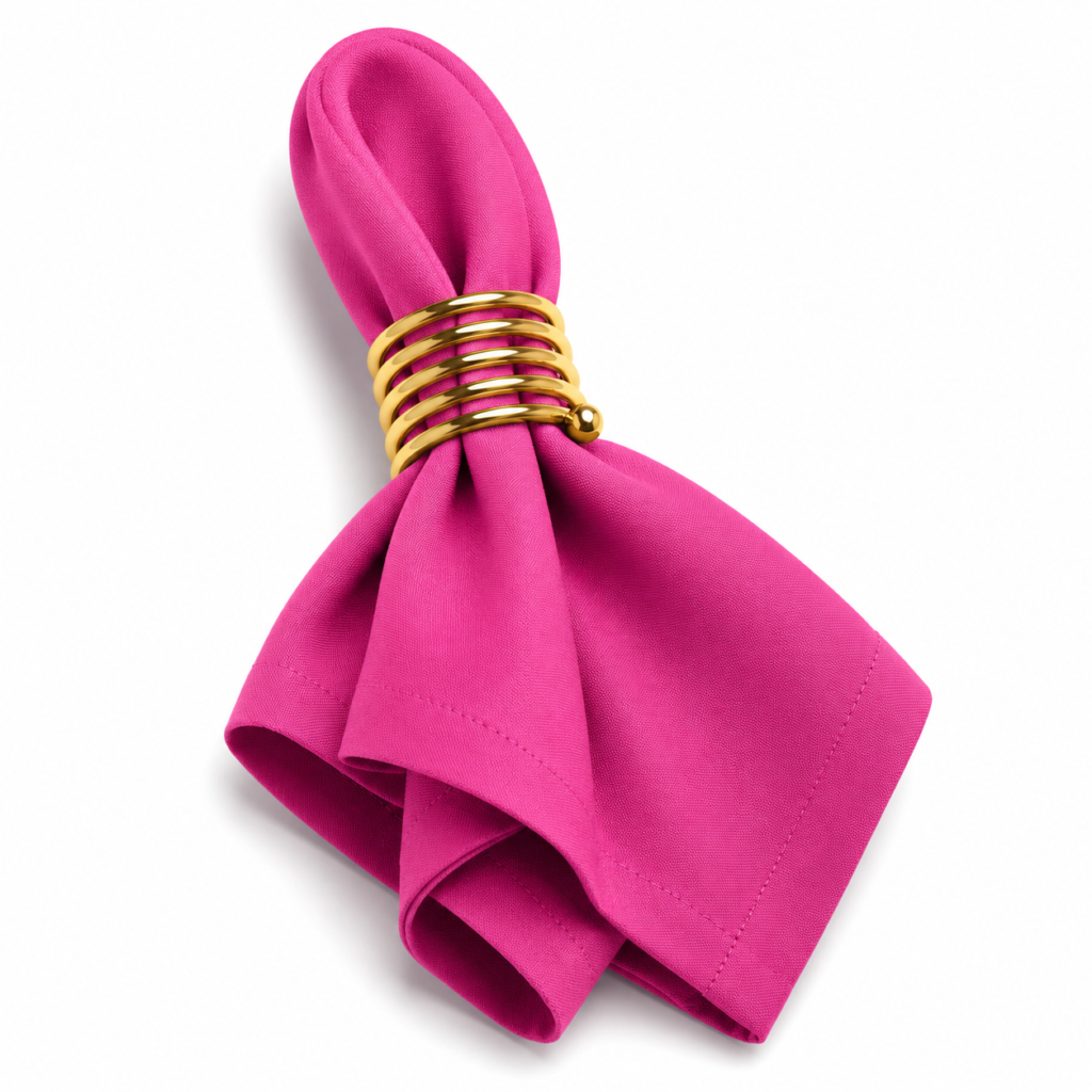 Pink napkin
