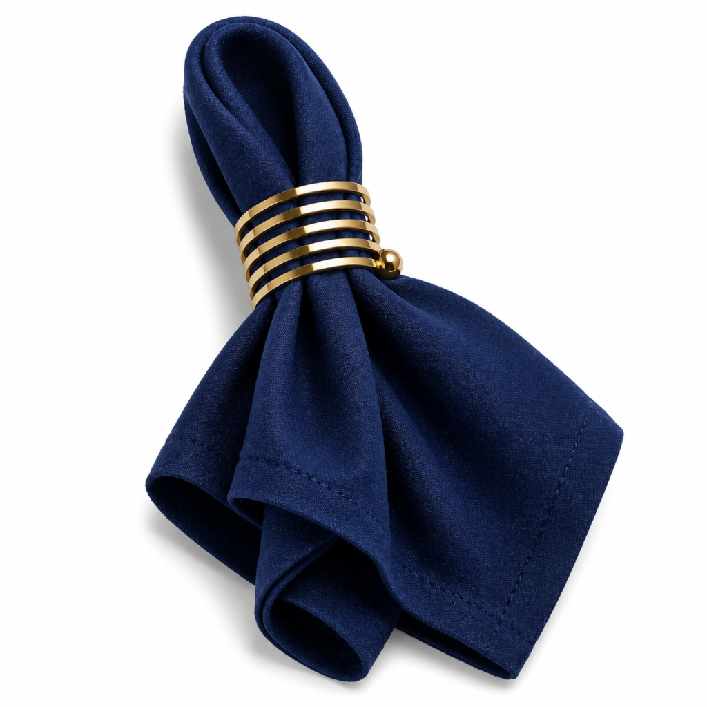 Dark blue napkin