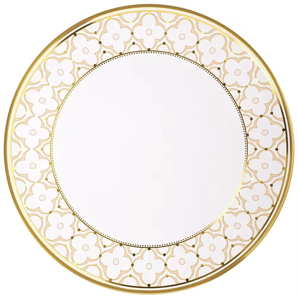 Beige dinner plate