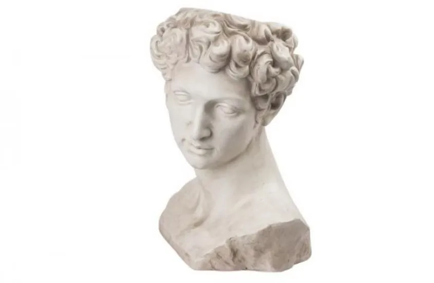 David Bust sculpture (vase)