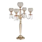 Candelabras and candlesticks