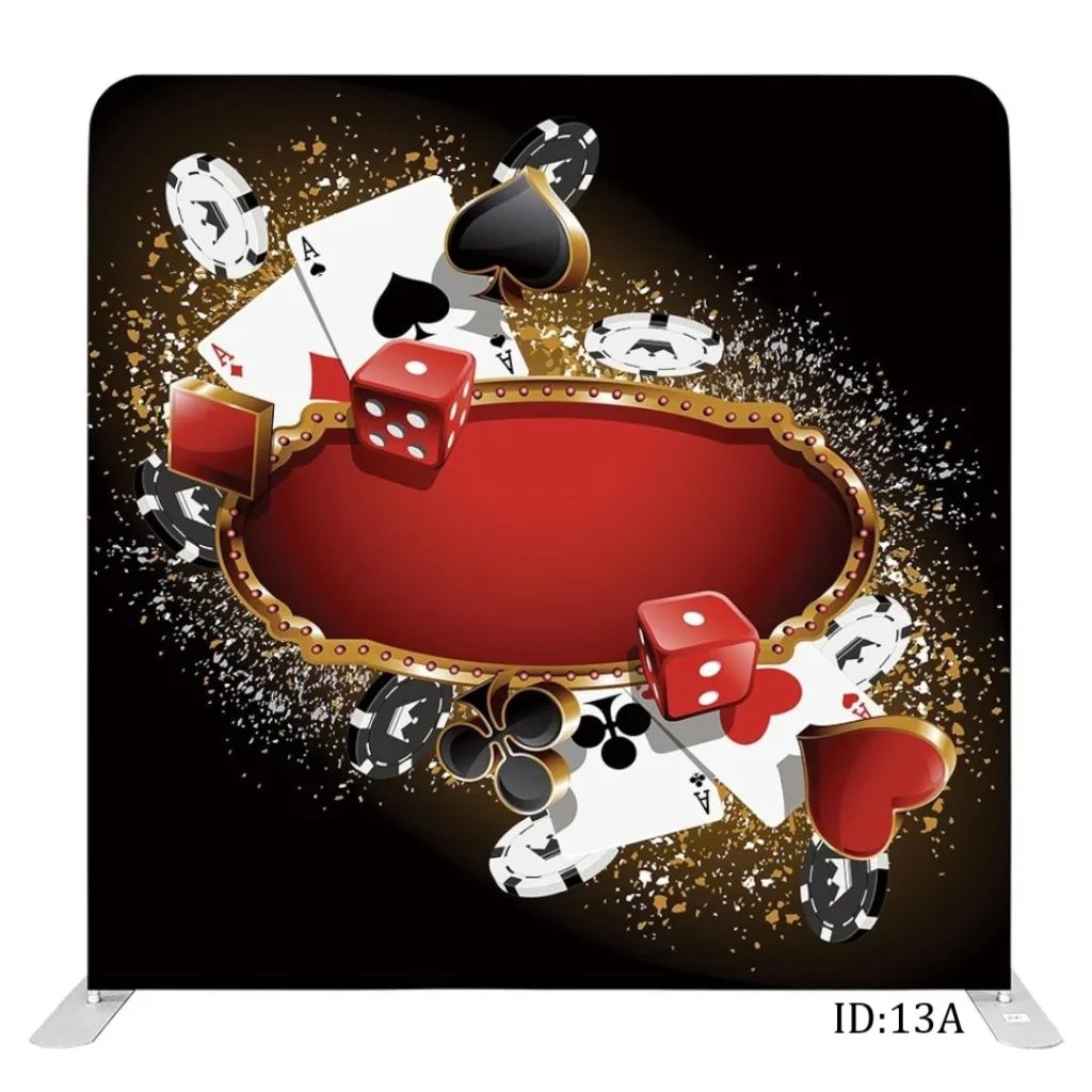 Casino fabric banner