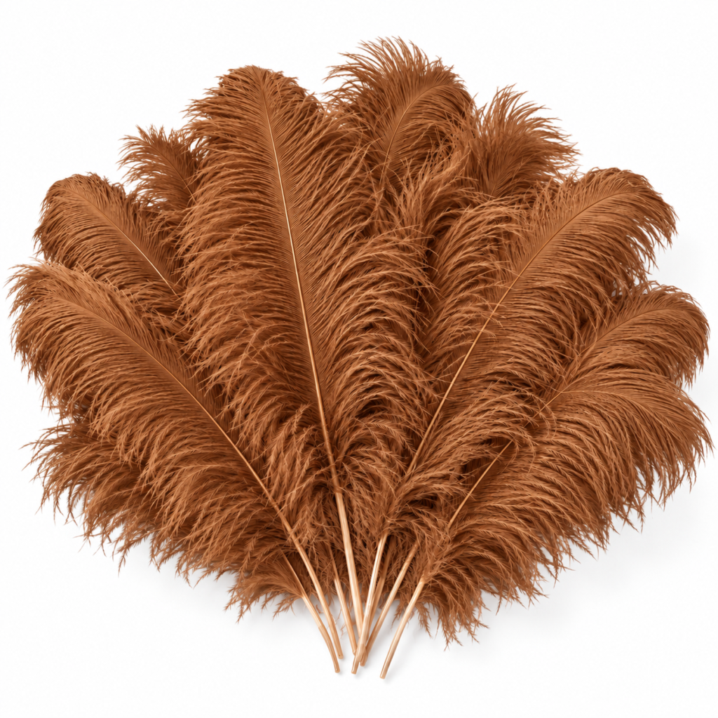 Brown feathers
