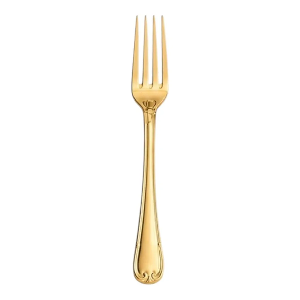 Classic gold dinner fork