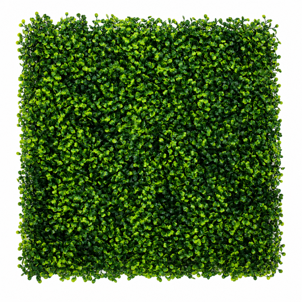 Artificial greenery wall