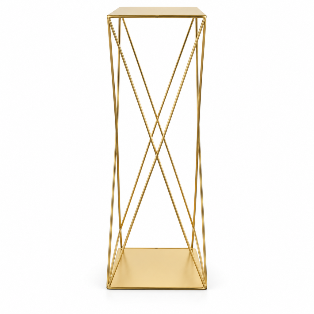 Gold X-Frame stand
