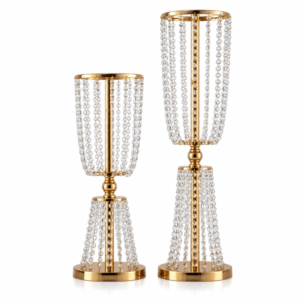 Gold сrystal stands