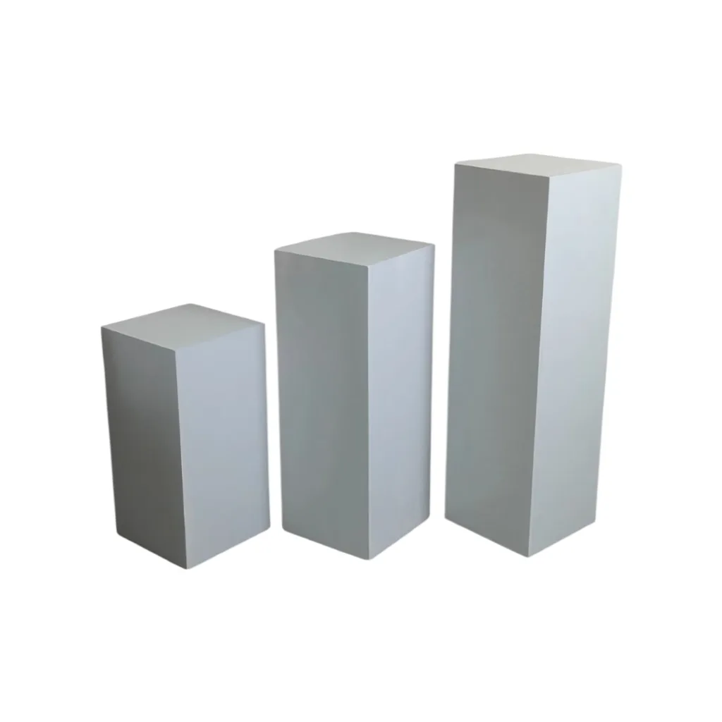White columns