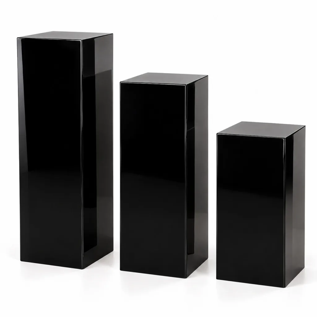 Black columns