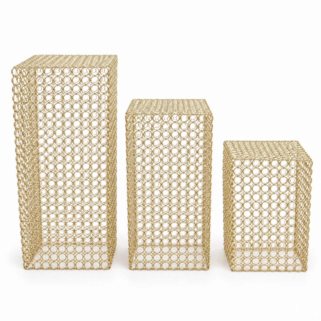 Gold ring columns