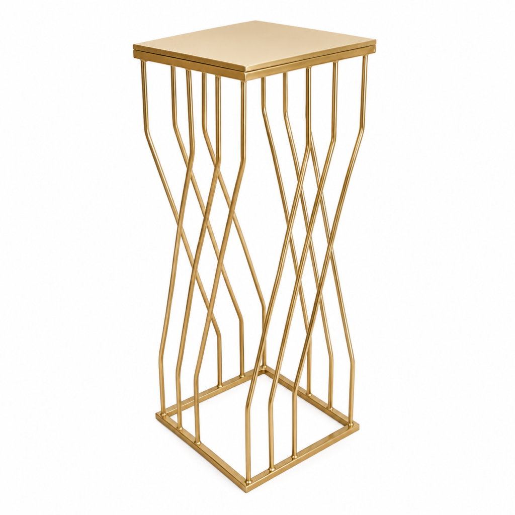 Gold wave stand