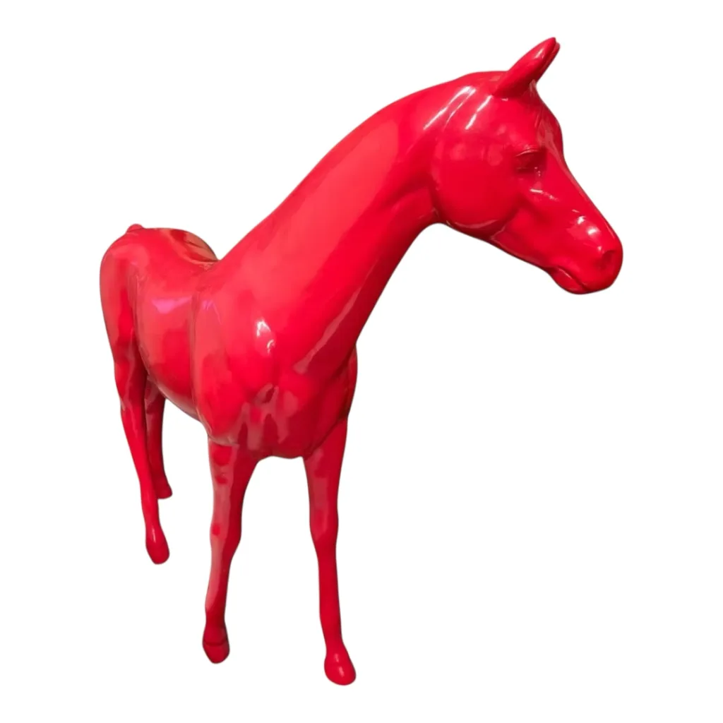 Red horse