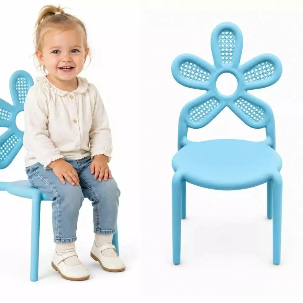 Kids chair blue
