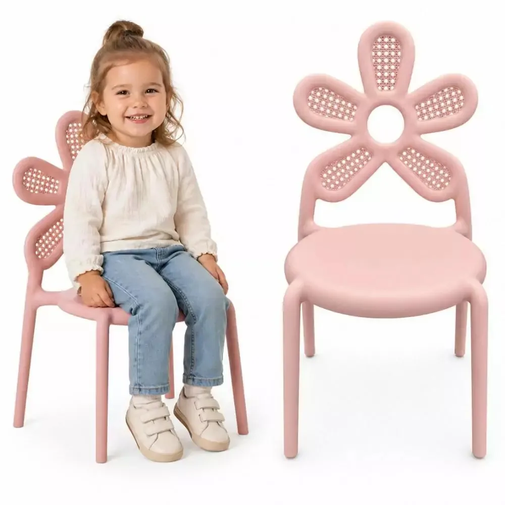 Kids chair pink