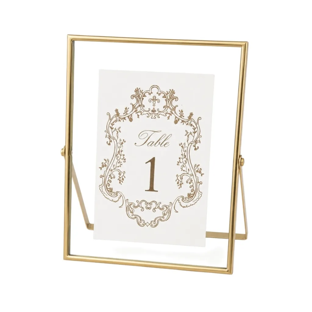 Gold frames