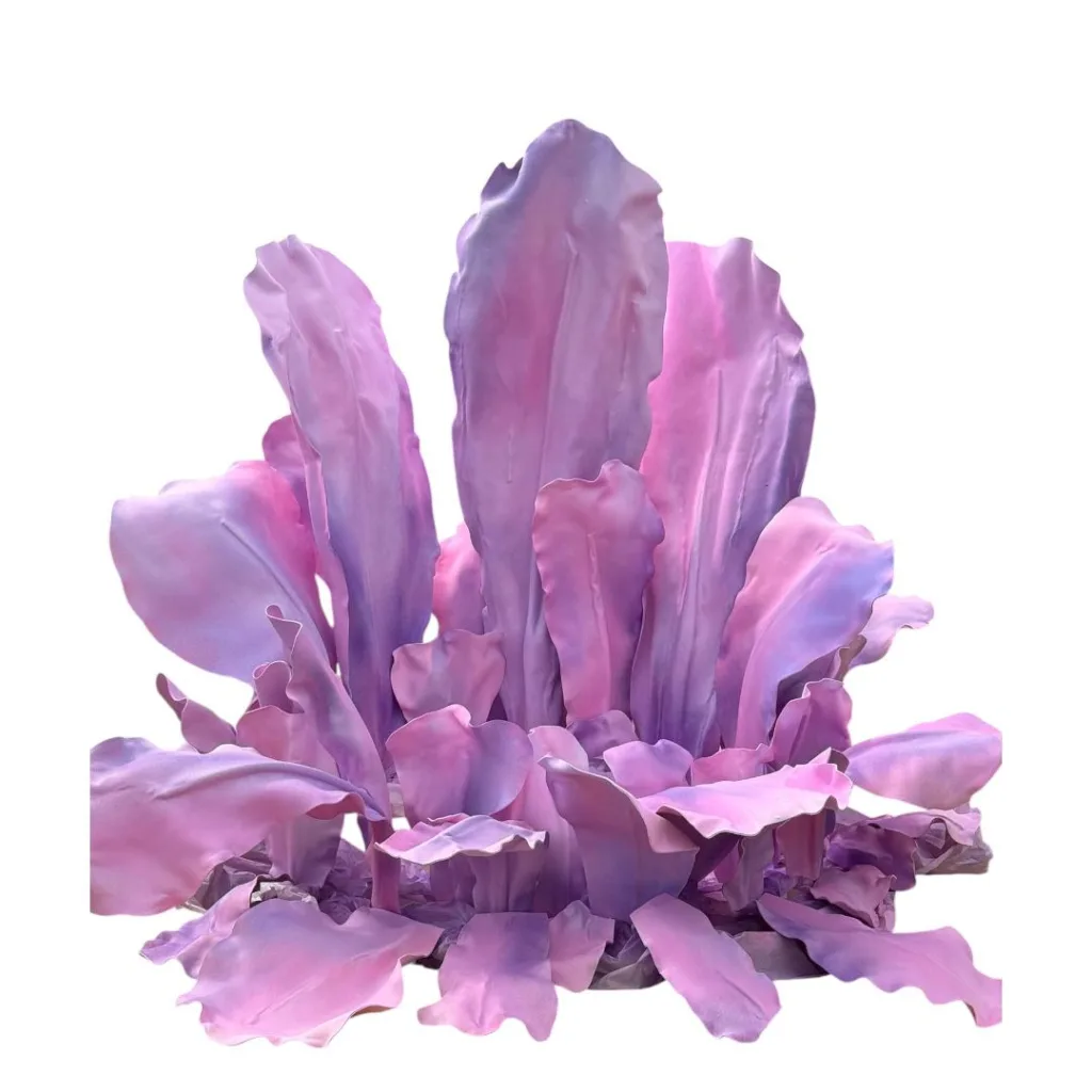 Exotic flower photo zone