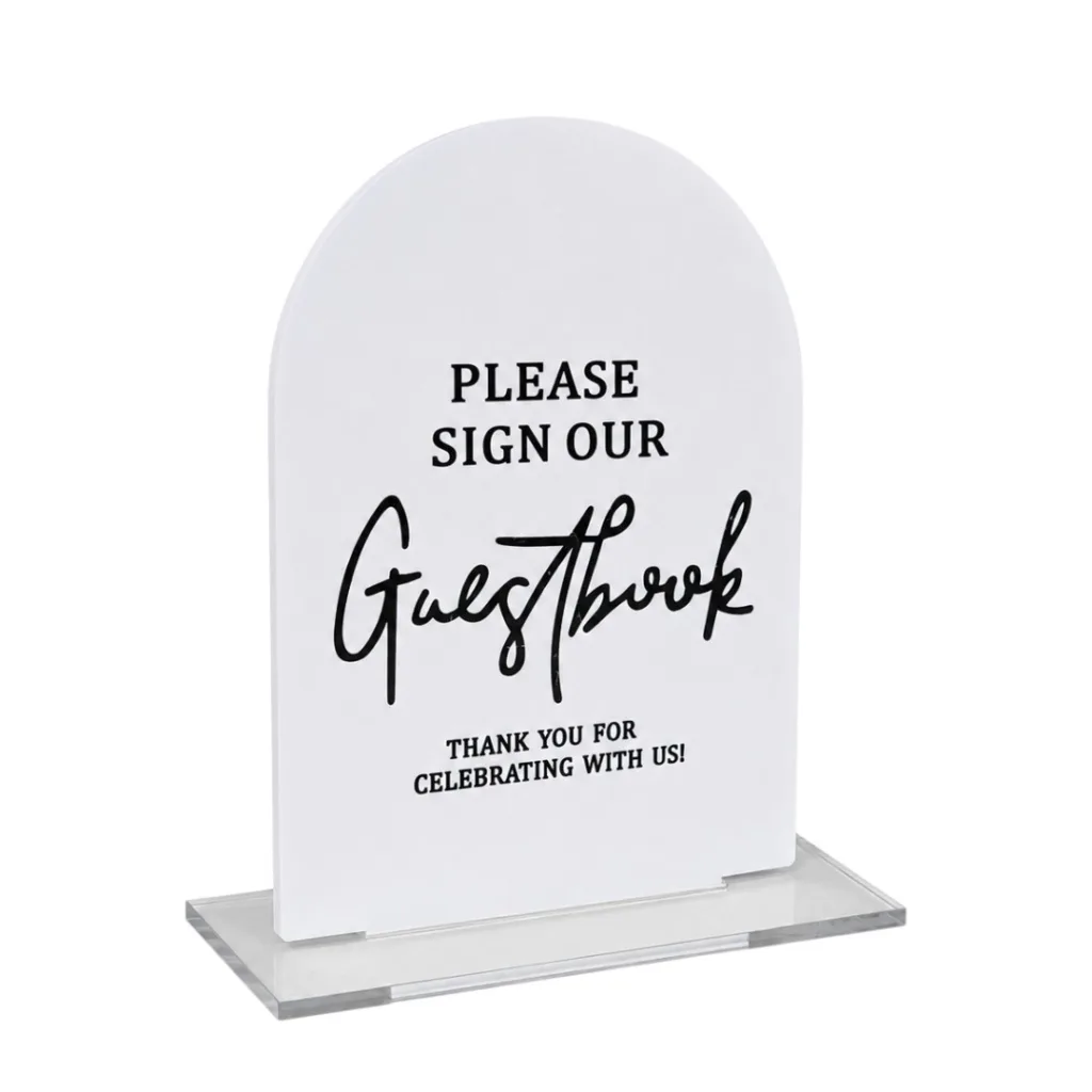 Guestbook sign