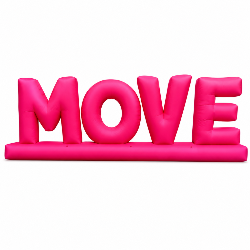 Inflatable balloon “Move”