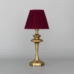 Table lamp leg — event decor rental