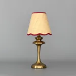 Table lamp leg — event decor rental