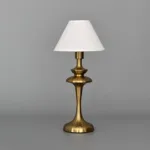 Table lamp leg — event decor rental