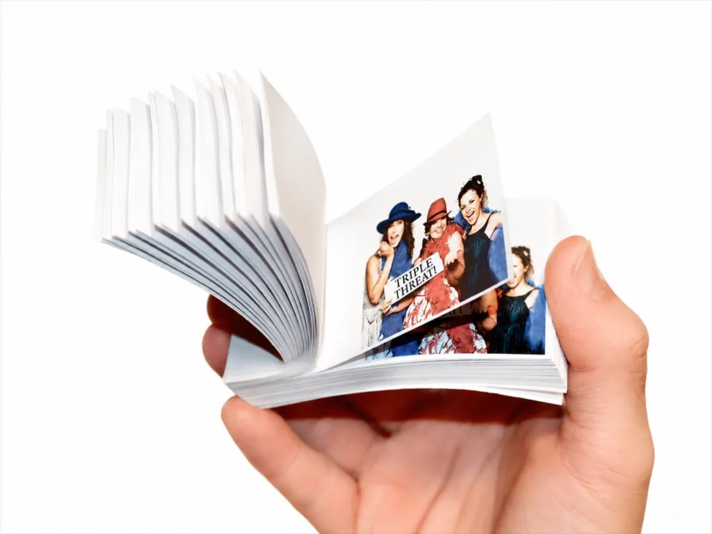 Retro photo book