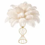 Feather centerpieces
