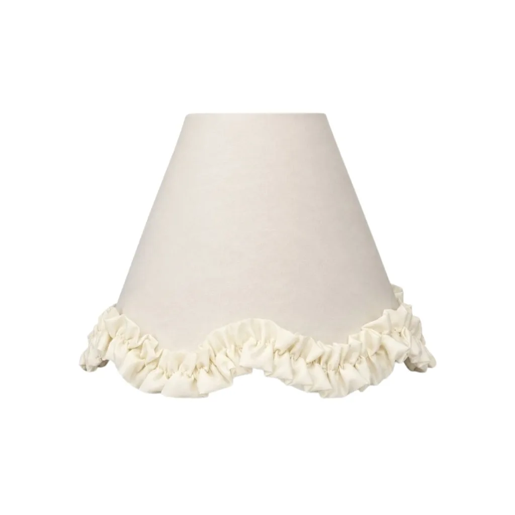 Light beige and white