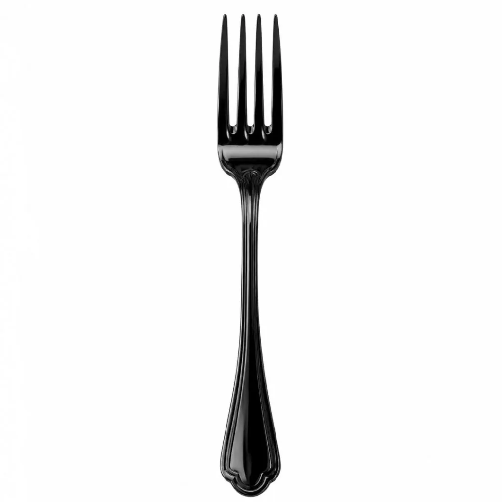 Black snack fork