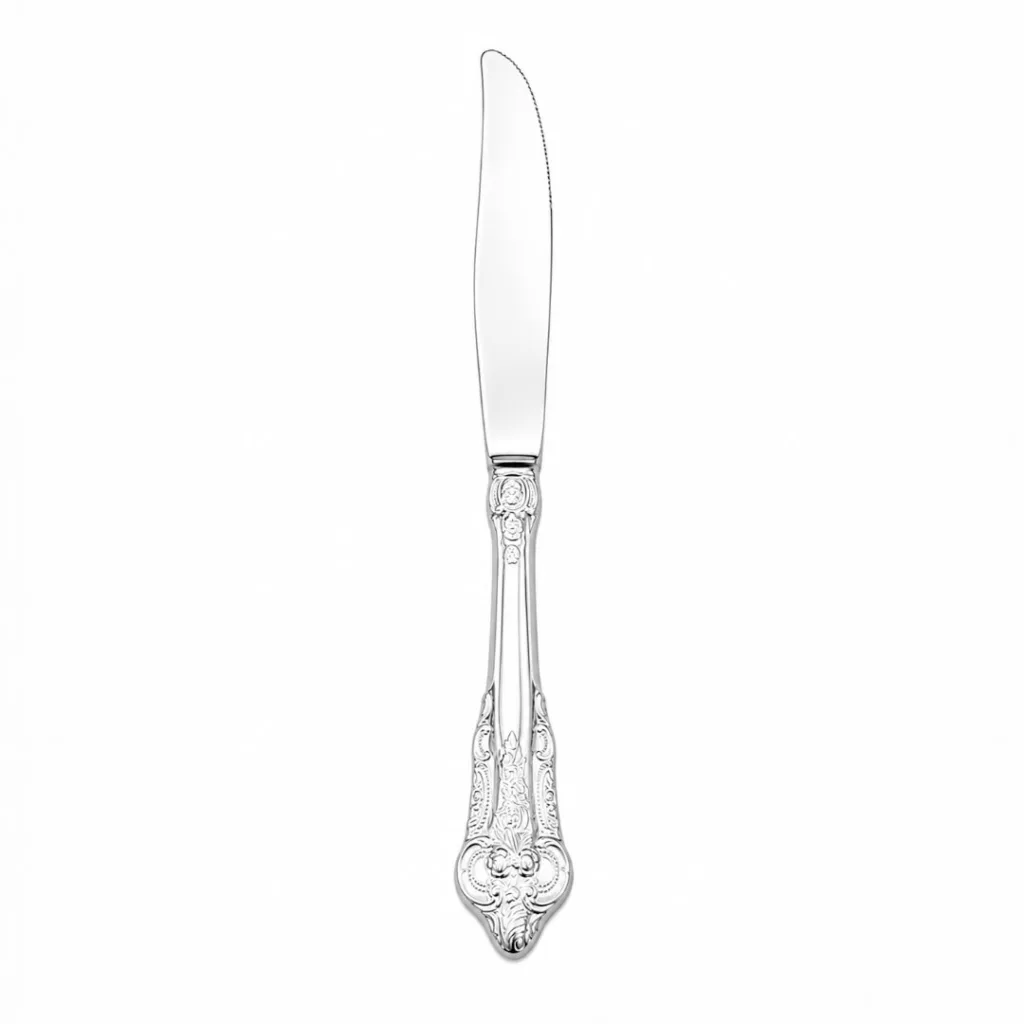 Vintage silver snack knife