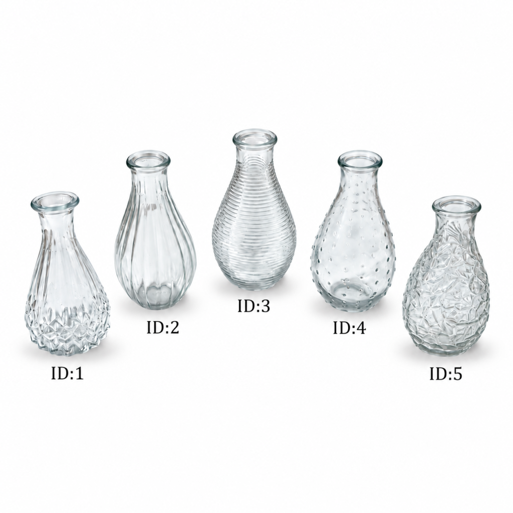 Glass vases